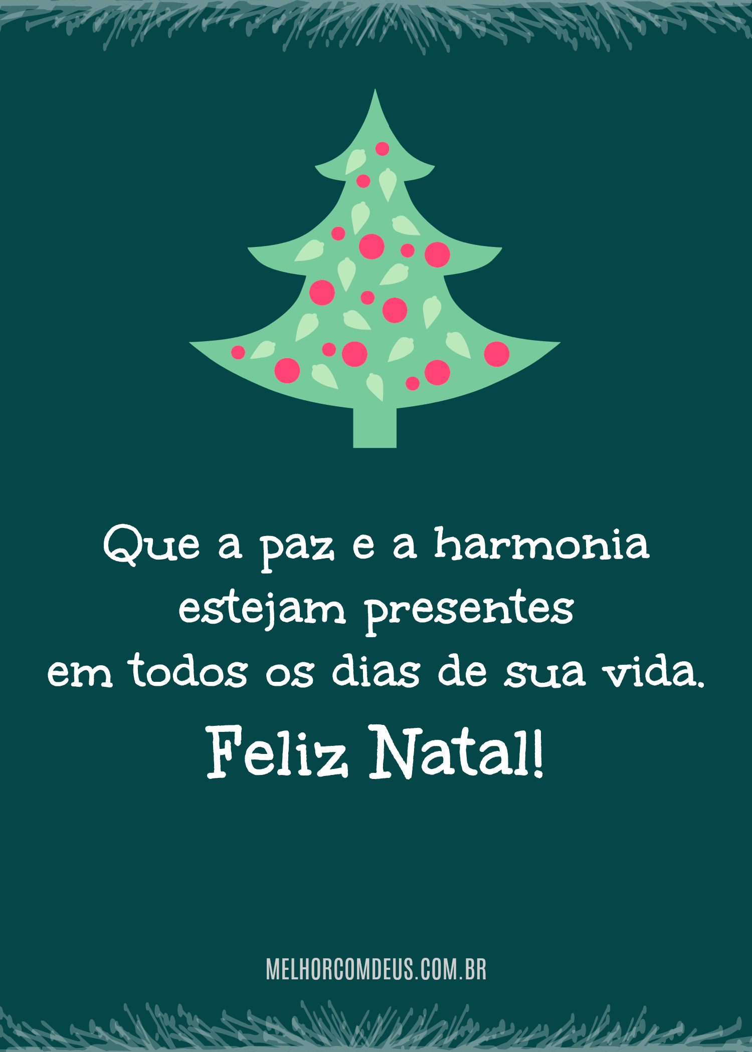 cartões de natal virtuais curtos