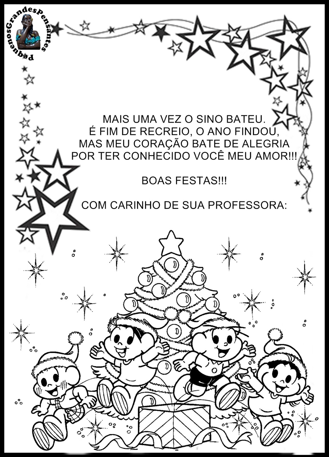 mensagens natalinas para professores enviarem