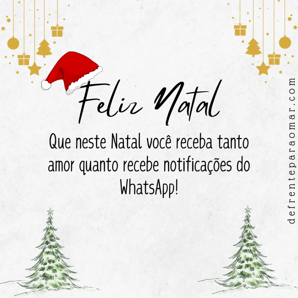 como escrever mensagem de natal para amiga