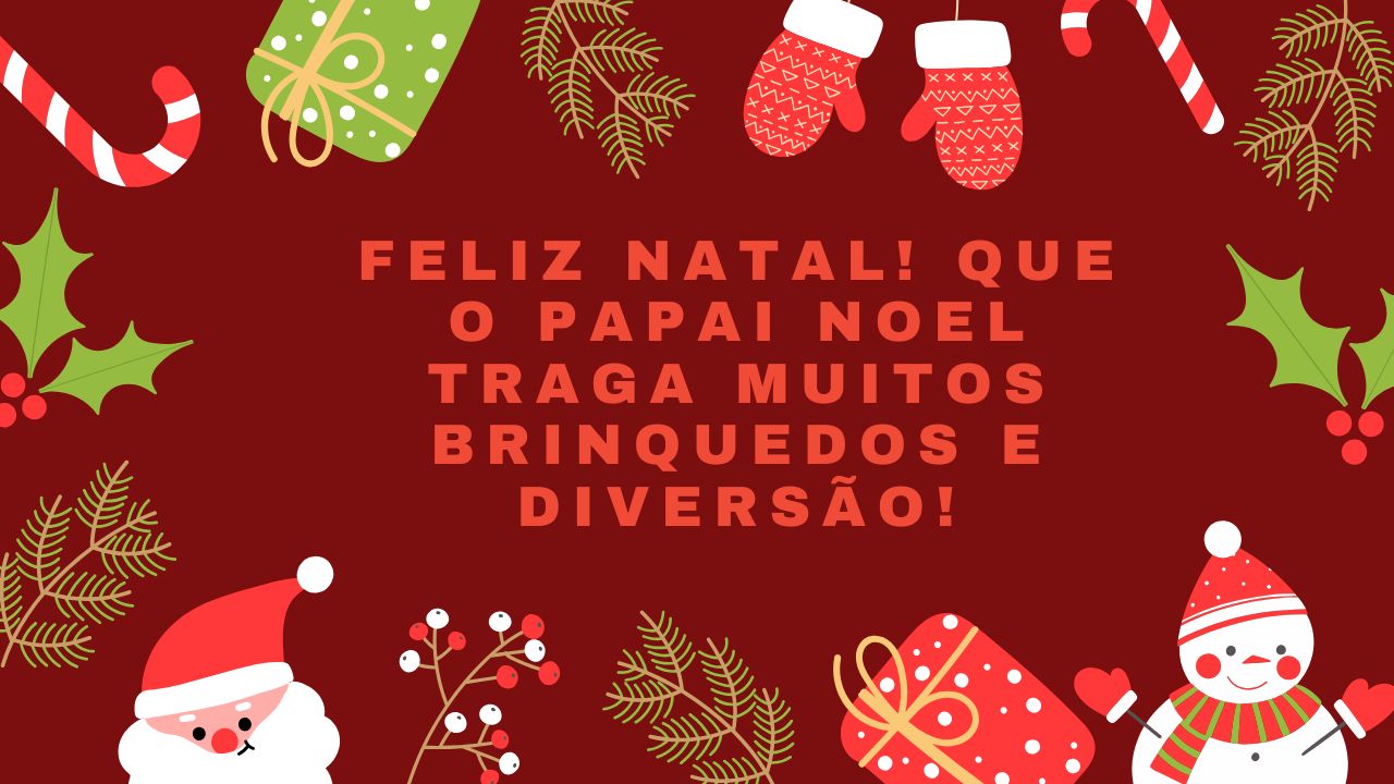 mensagens de natal para bebês