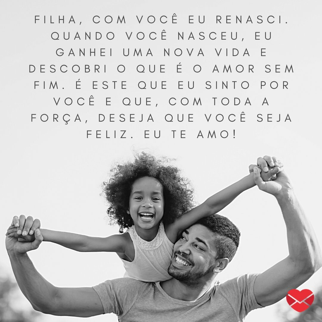 mensagens curtas de pai para filha