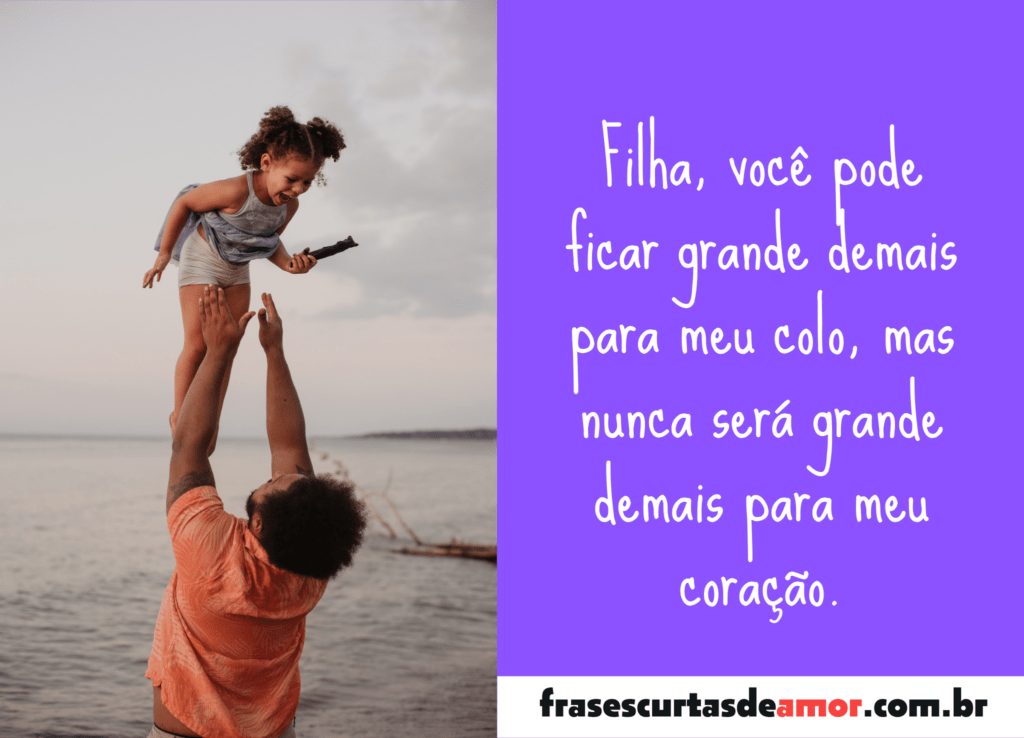 mensagens de pai para filha adulta