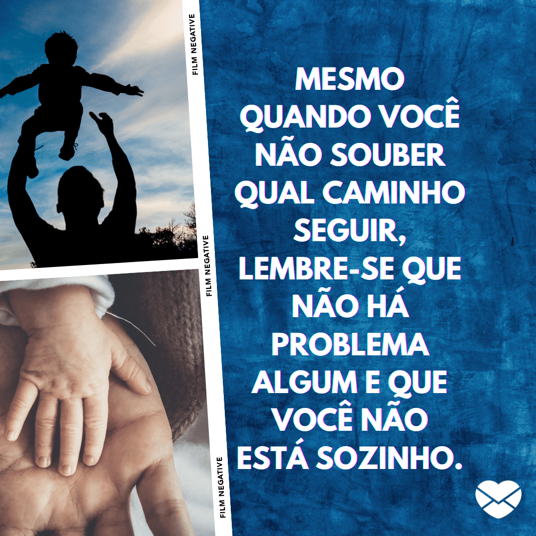 mensagem curta de pai para filho