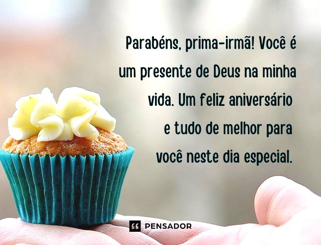 como desejar feliz aniversário para prima
