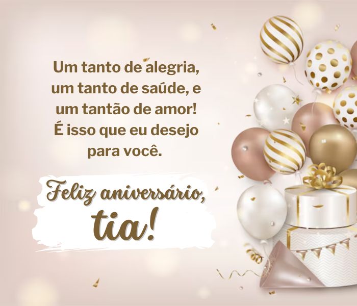 mensagem curta para tia no whatsapp