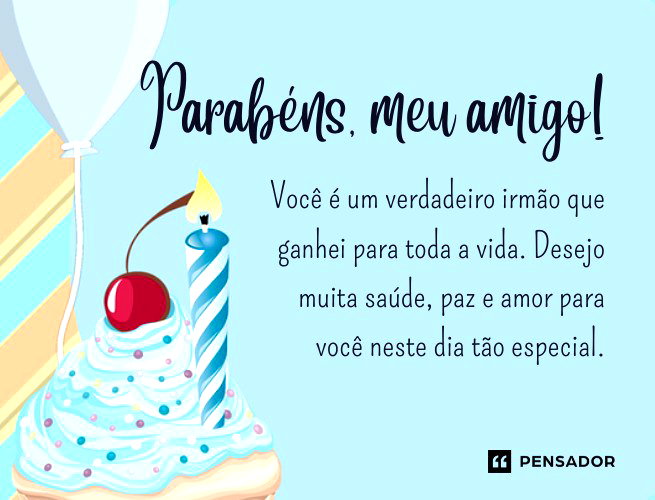 texto de feliz aniversário para amigo