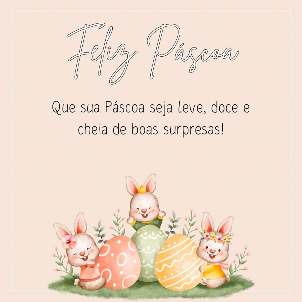 frases de páscoa para amigos