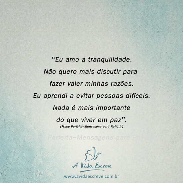 autocuidado e paz