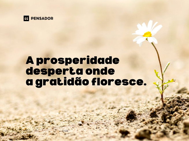 mensagem de prosperidade financeira