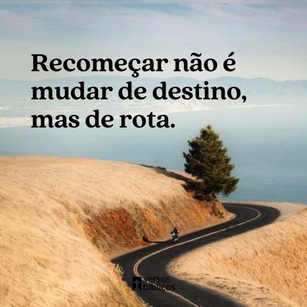 citações sobre recomeçar a vida