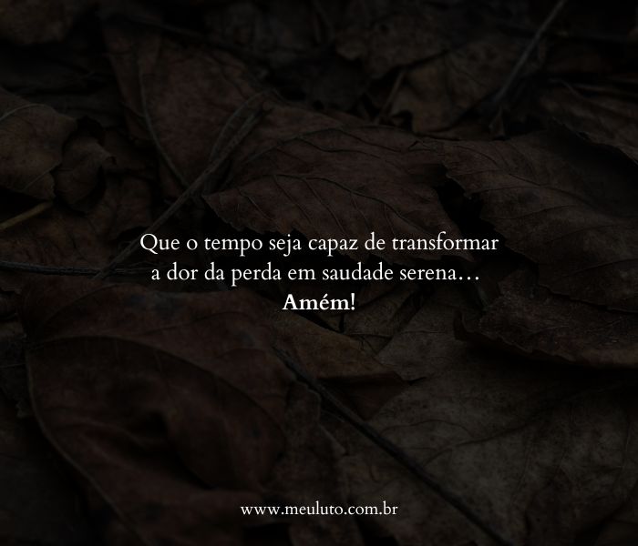frases para quem partiu