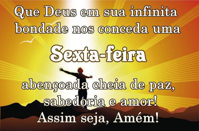 status sexta-feira abençoada