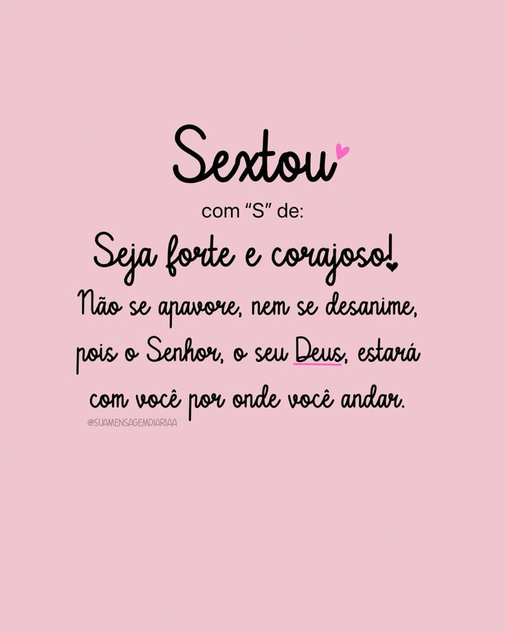 mensagens de sextou motivacionais