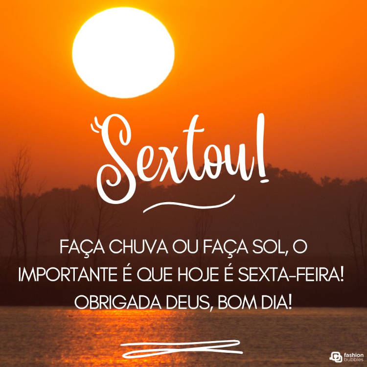celebrar a sexta-feira