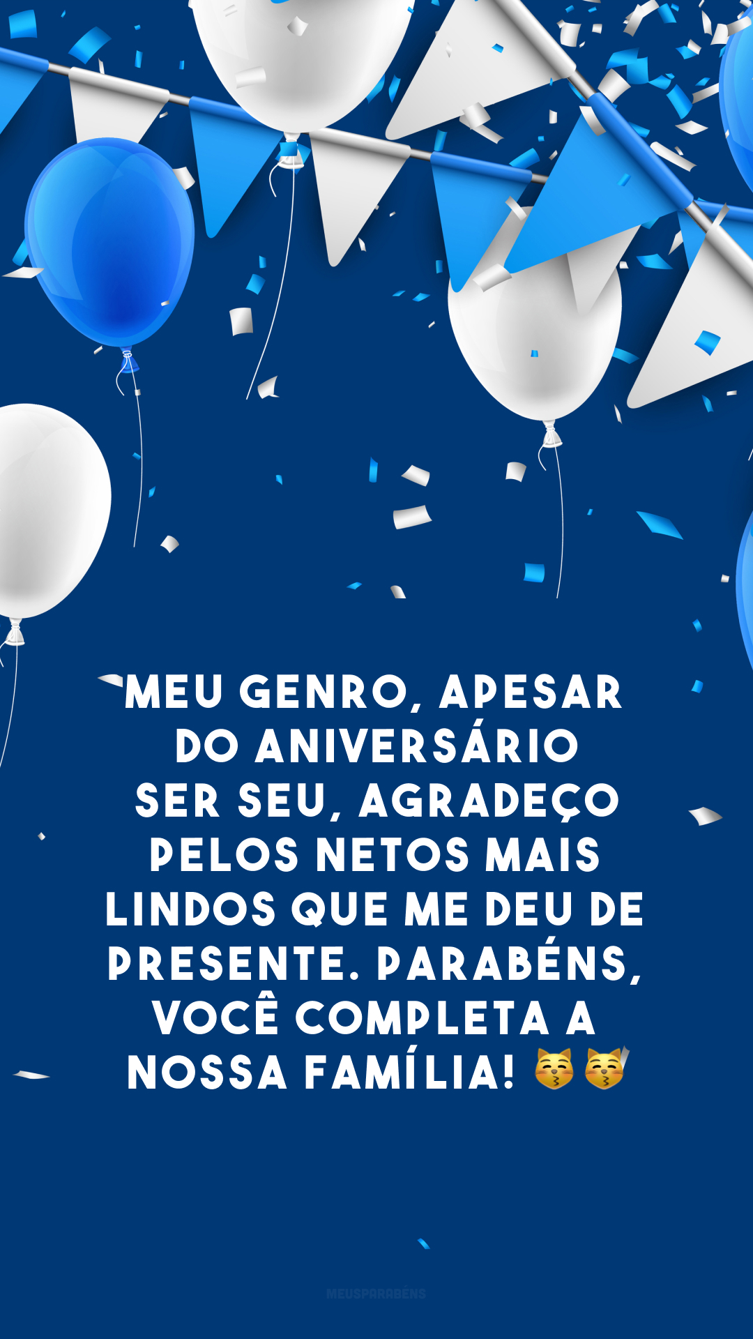feliz aniversário genro sogra