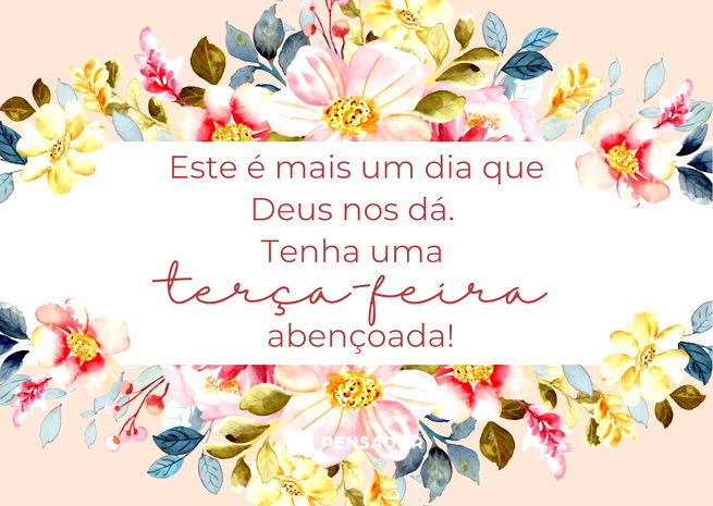 citações bíblicas para terça-feira