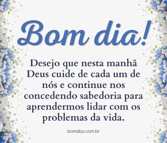 mensagem abençoada para terça