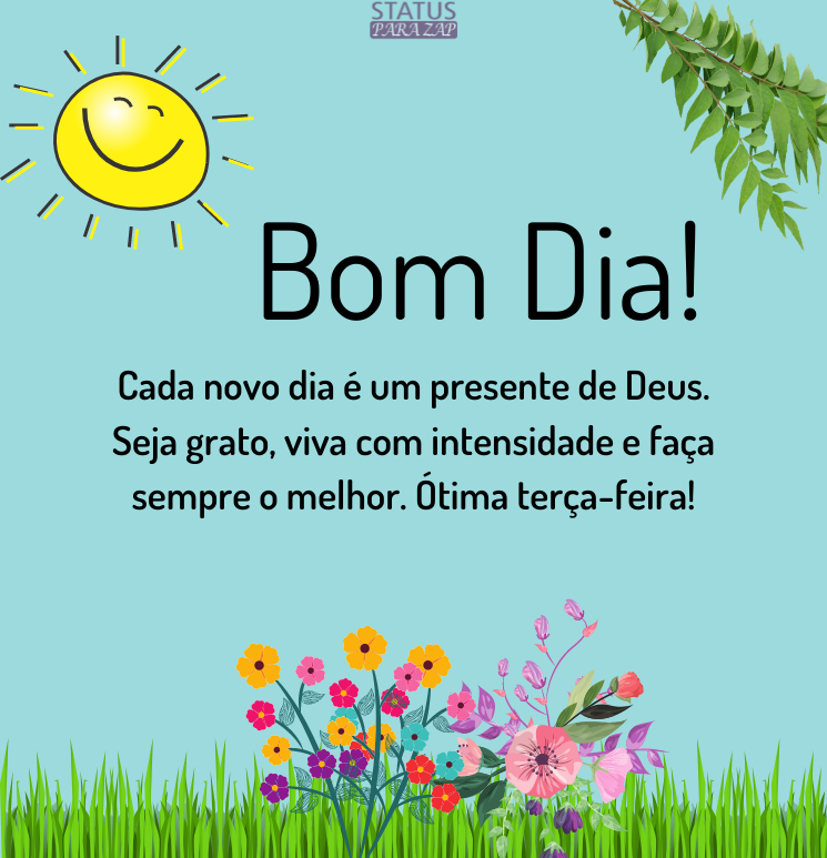 inspiração para terça-feira