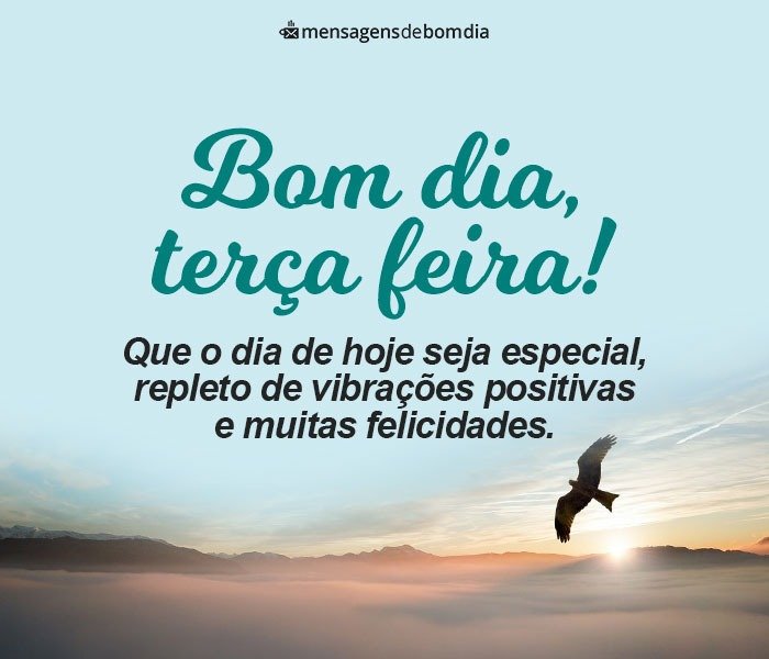 mensagens de fé para terça