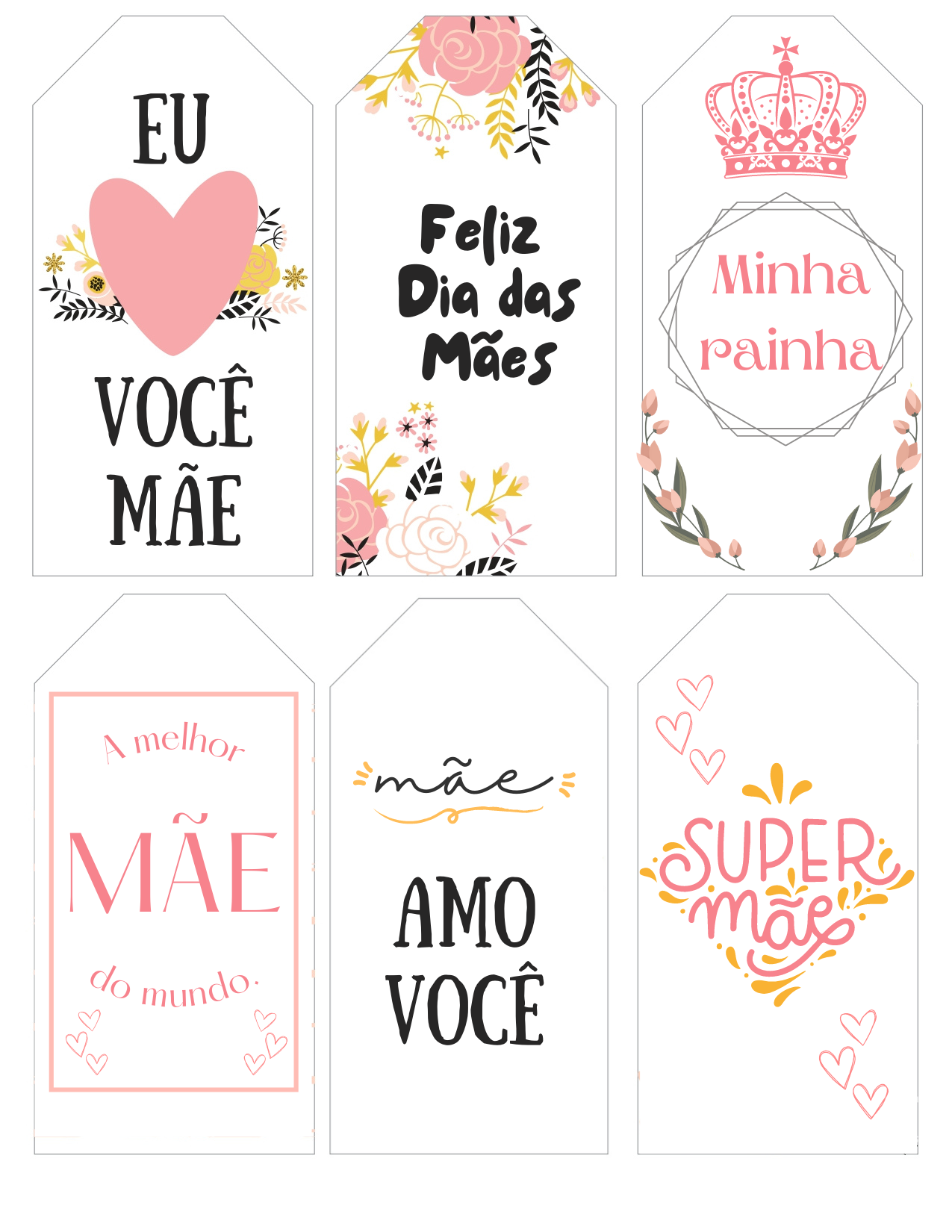 cartão dia das mães para imprimir grátis