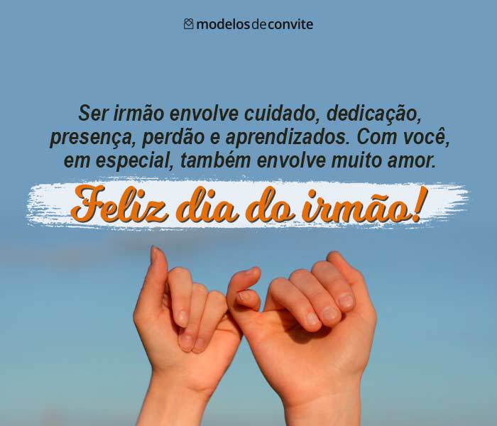 frases dia do irmão whatsapp