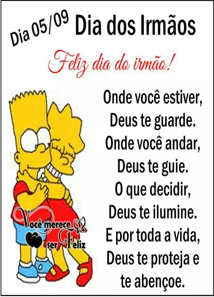 homenagem para irmão
