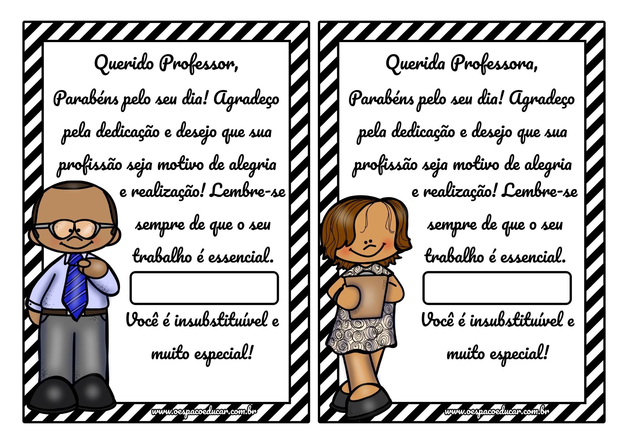 dia do professor 2026 infantil