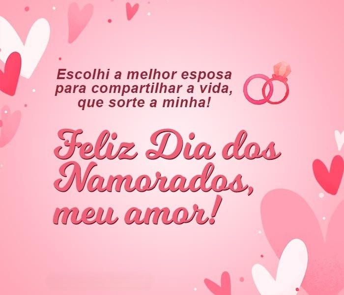 mensagem romântica para esposa