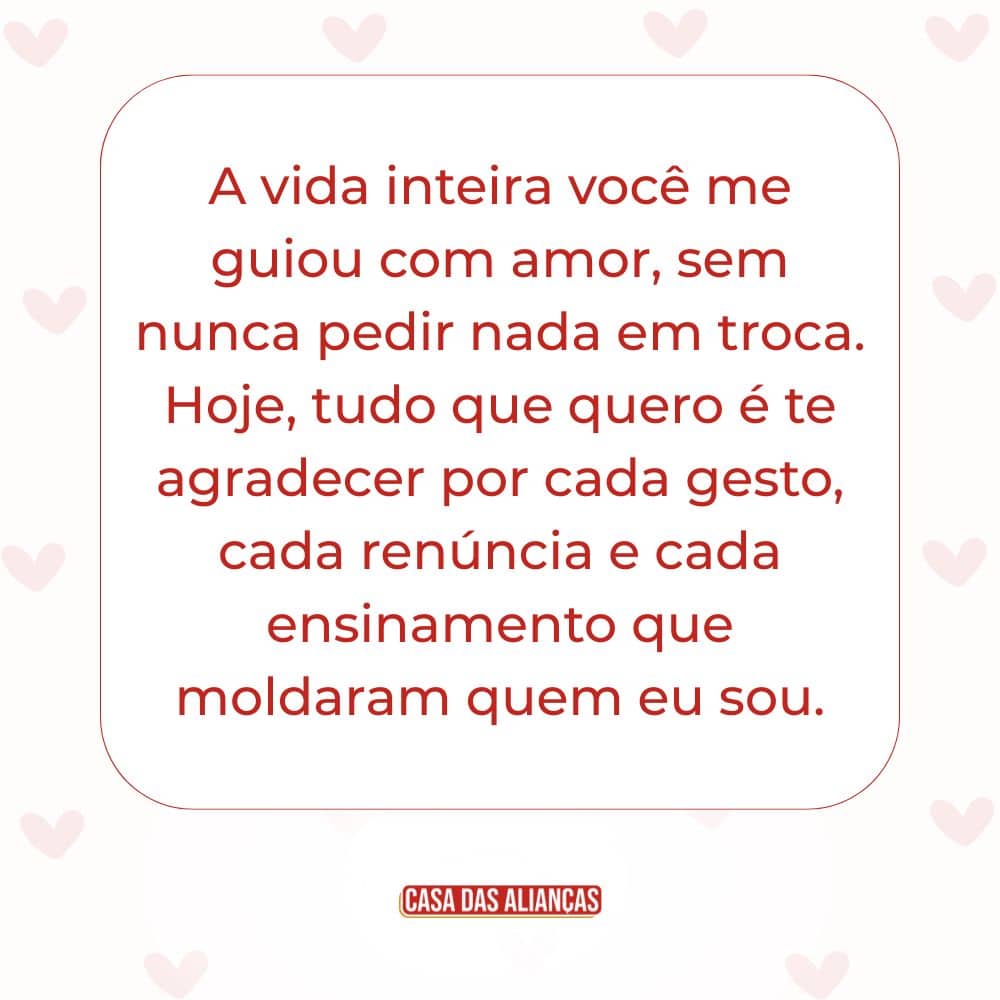 como homenagear o pai