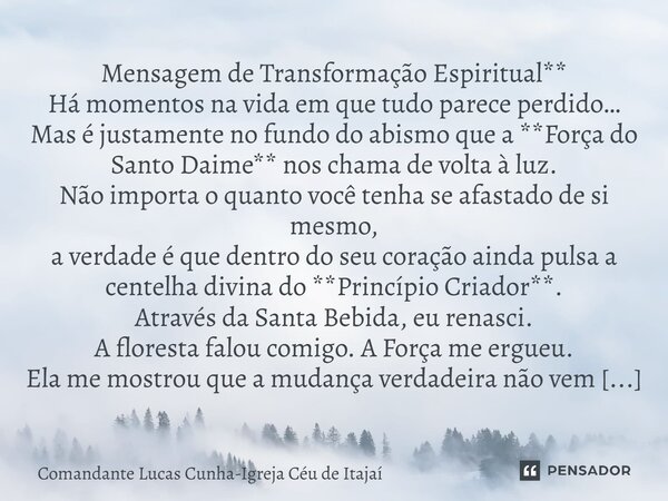 sabedoria espiritual para a vida