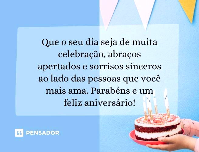 frases de aniversário