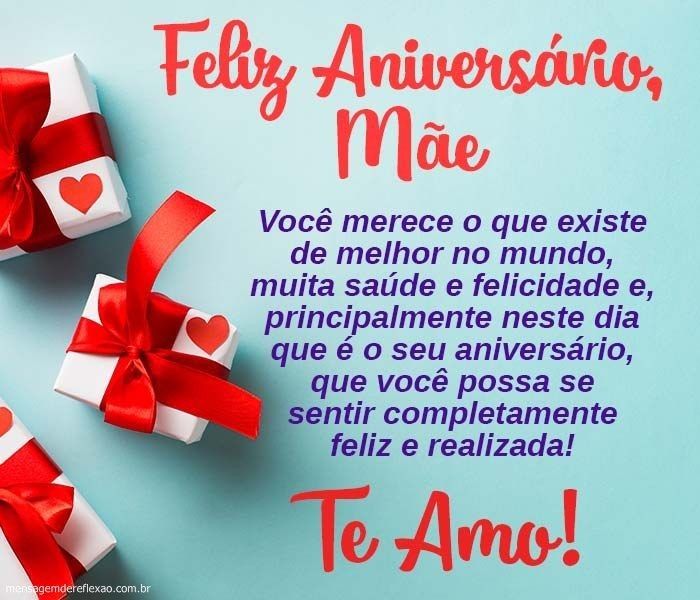 desejo de aniversário para mãe