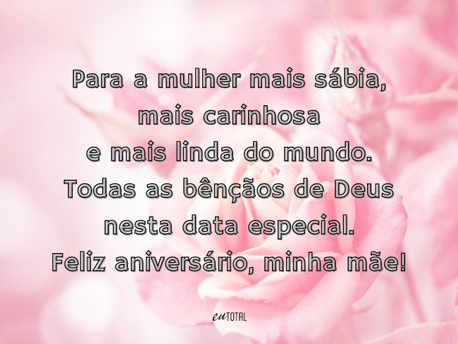 como escrever mensagem para mãe