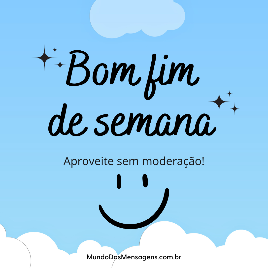 mensagem de sexta-feira