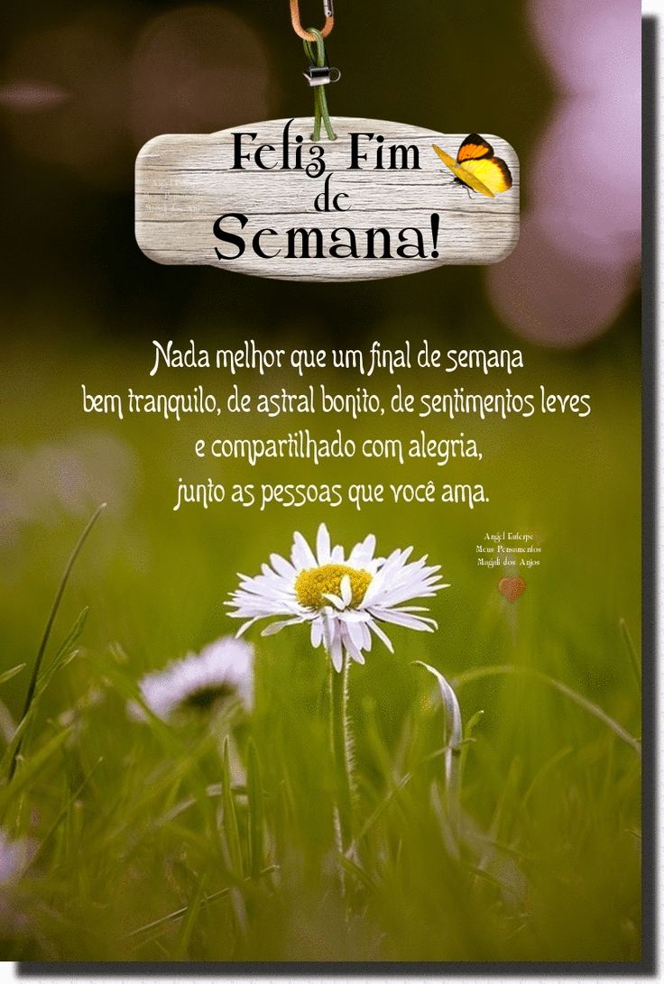 desejos para o fim de semana