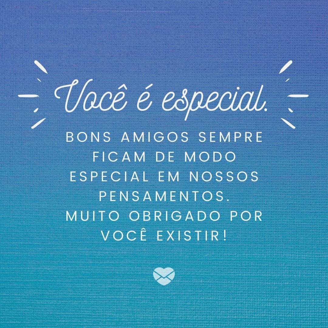 mensagens de gratidão pela amizade