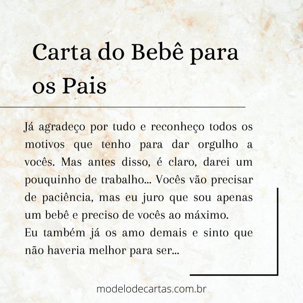 texto para chá revelação dos pais