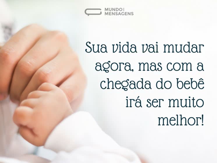 cartão para bebê que vai nascer