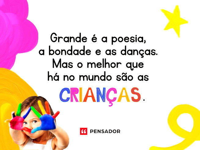 mensagens curtas para crianças