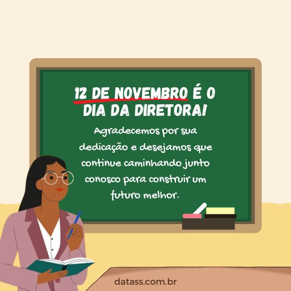 texto para diretora de escola