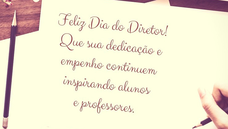 como agradecer a diretora