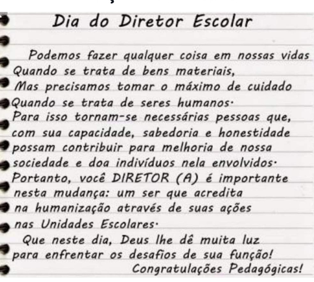 mensagem de fim de ano para diretora