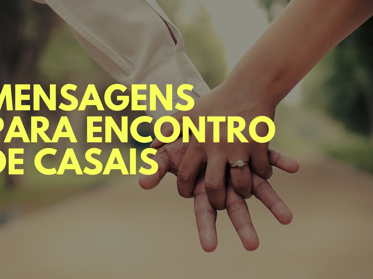 convite para encontro de casais mensagem