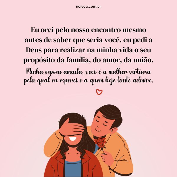 mensagem de amor para esposa