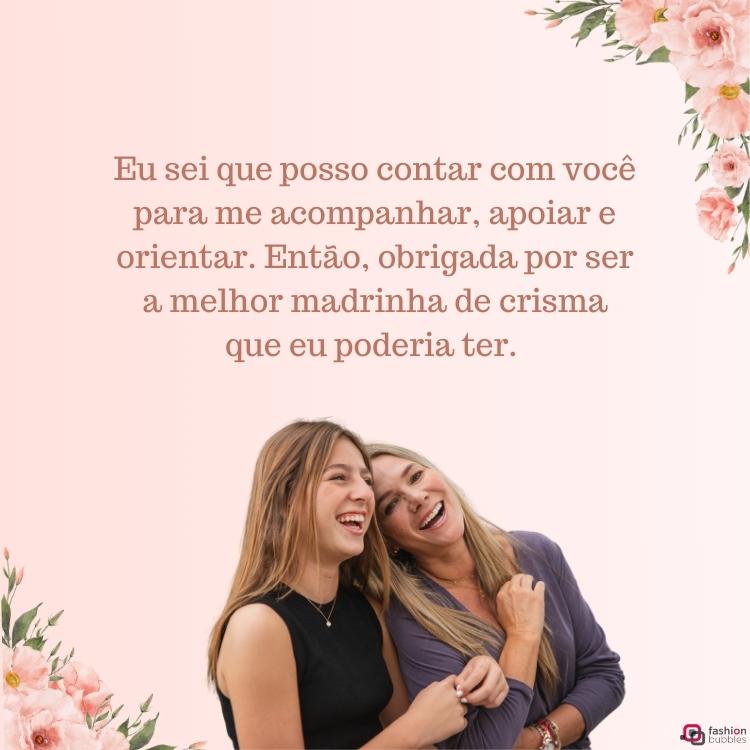 mensagem de aniversário para madrinha