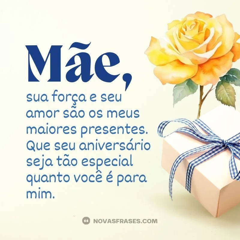 texto de aniversário para mãe