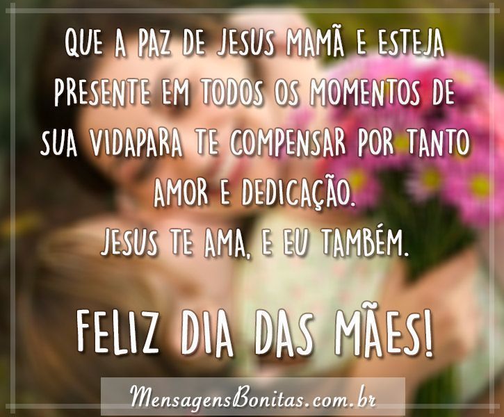 mensagem bíblica para mãe