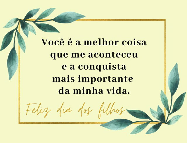 orgulho do meu filho