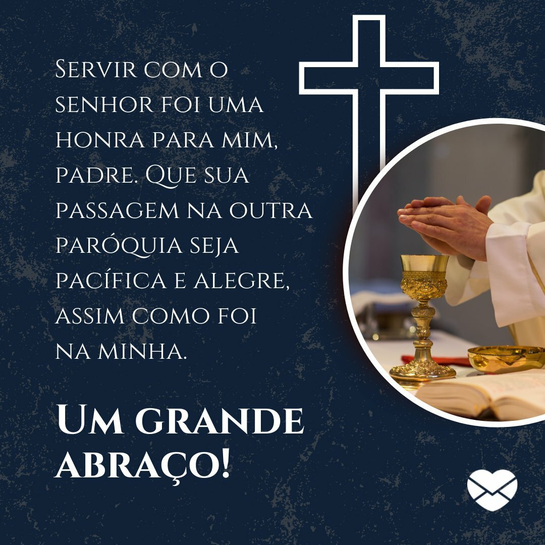 agradecimento padre ordenação