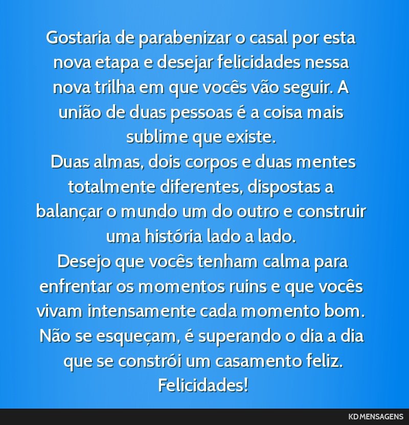 mensagens de renovação para casais